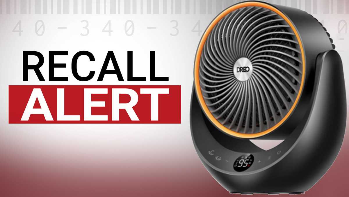 More than 300,000 space heaters sold at popular retailers recalled over fire ris...