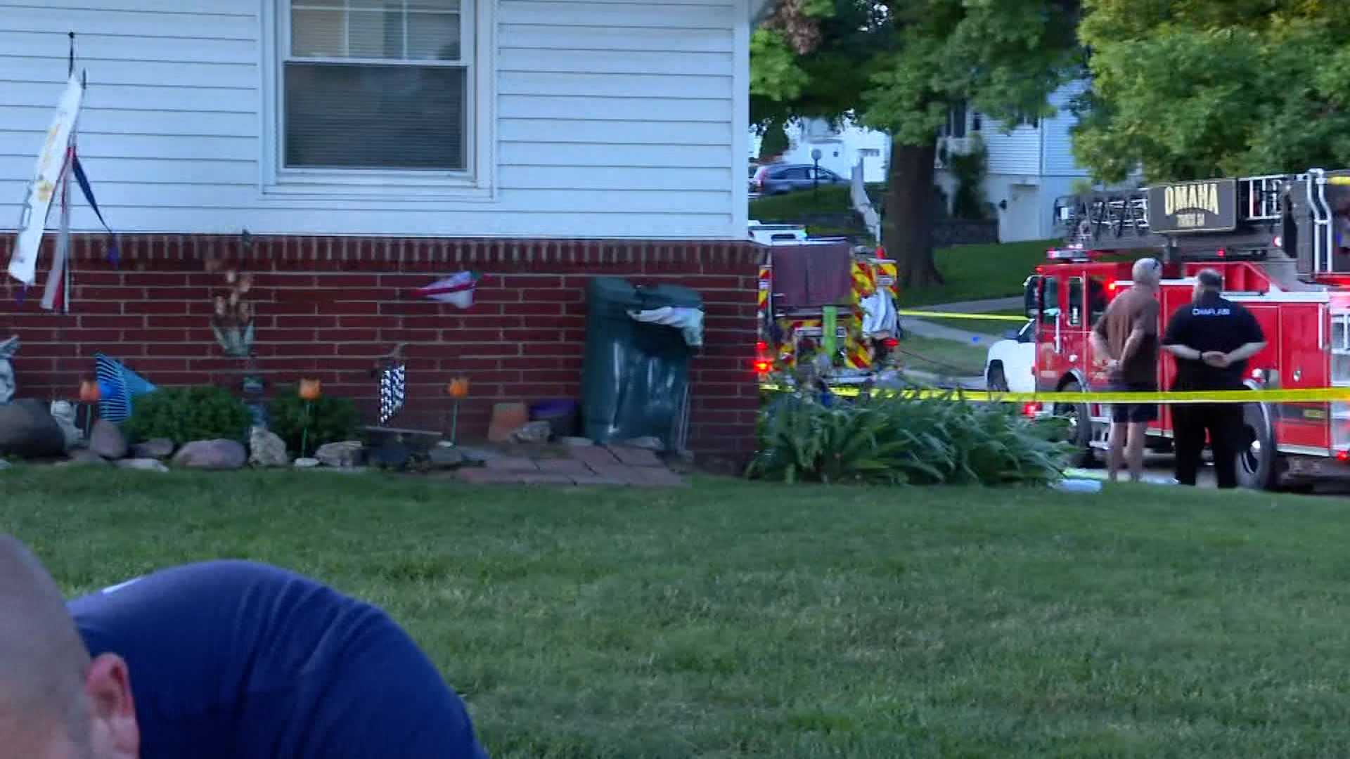 Omaha fire crews say one person found dead after house fire