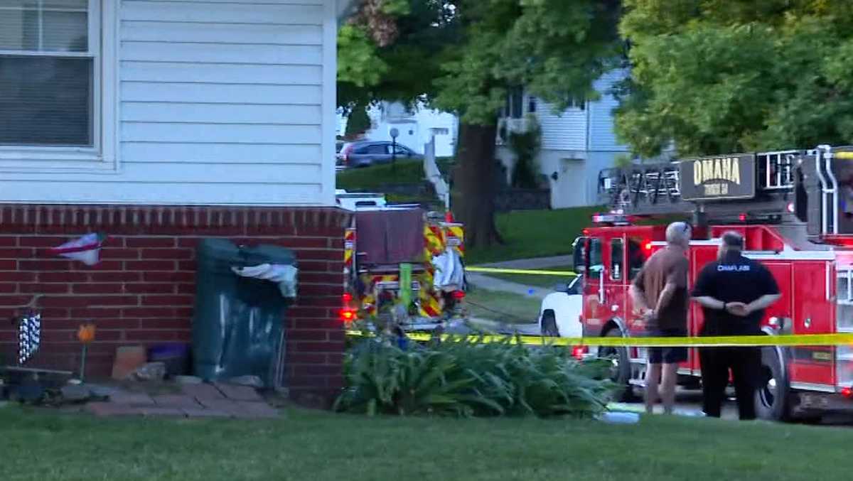 Omaha first responders investigate fatal house fire