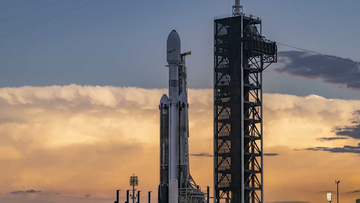 SpaceX to launch powerful Falcon Heavy from Florida's Space Coast