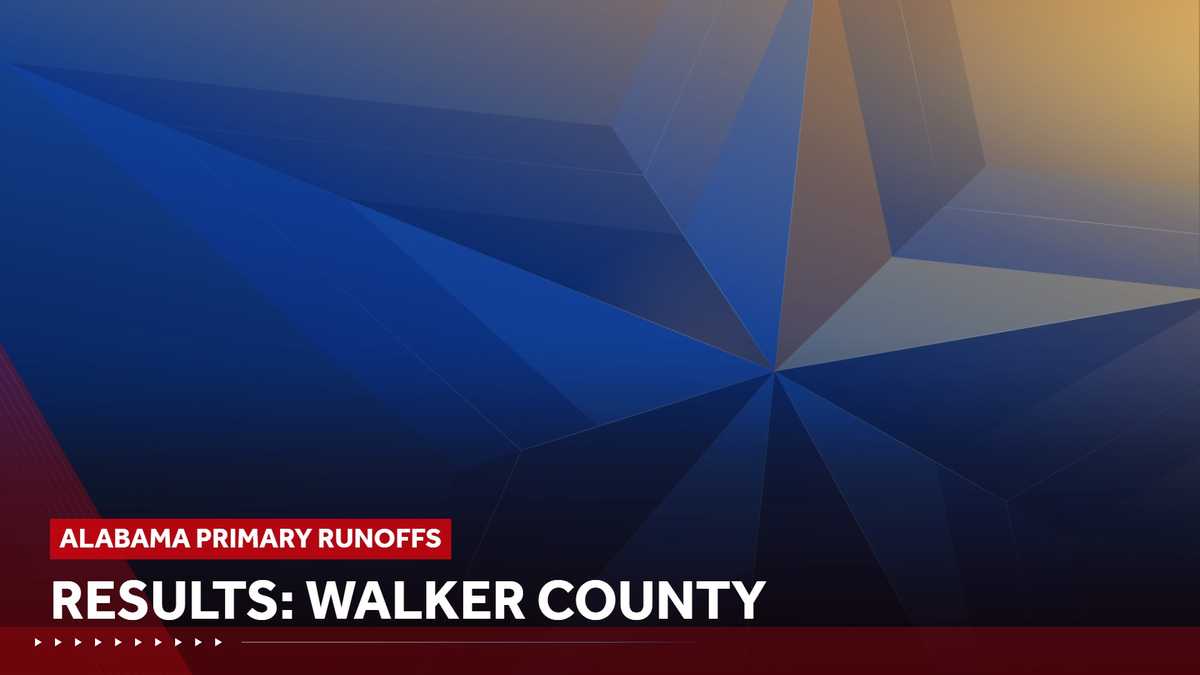 Walker County results: 2026 Alabama primary runoffs