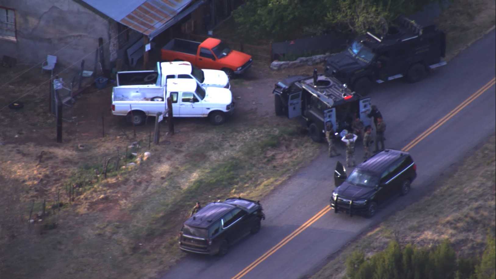Suspect killed after deputy shot at near Manzano