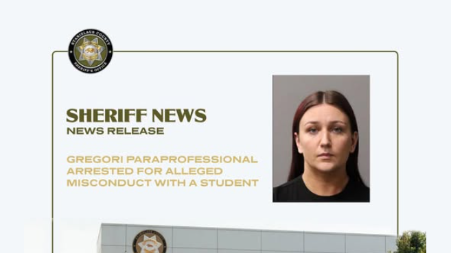 Stanislaus County school official arrested for alleged inappropriate behavior with student