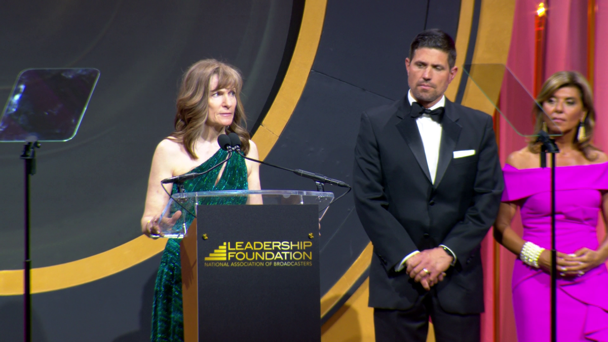 WCVB receives First Informers Award at Service to America Awards in Washington, D.C.