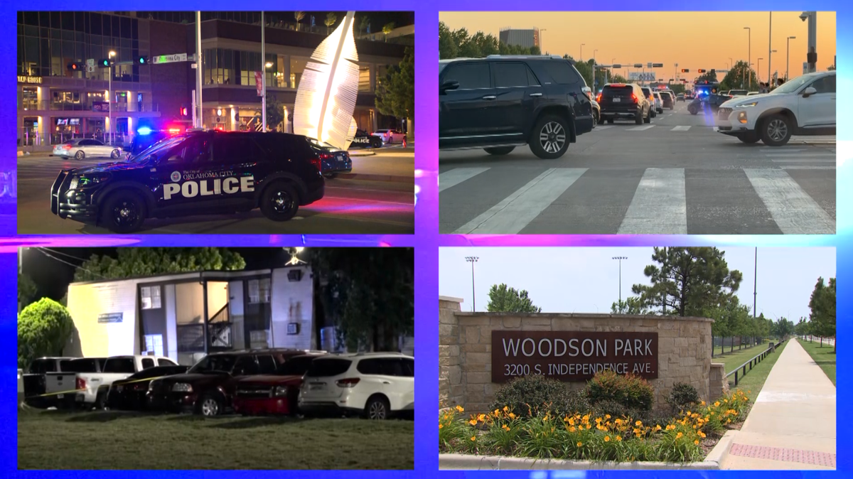 Violent weekend erupts in Oklahoma City, leaving 2 dead