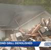 Old Richmond Grill building torn down in Pfafftown