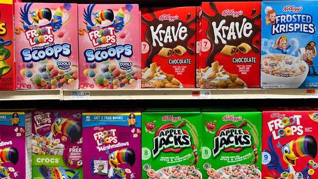 Kellogg Cereals Replace Artificial Dyes with Natural Food Coloring in Cambria County