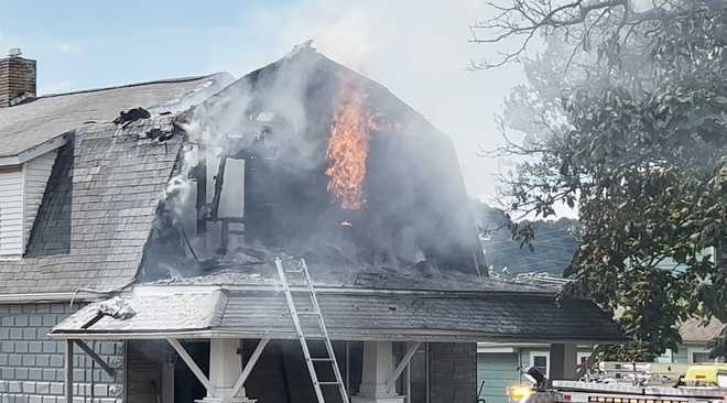 House fire in Arnold, Westmoreland County House fire in Arnold, Westmoreland County