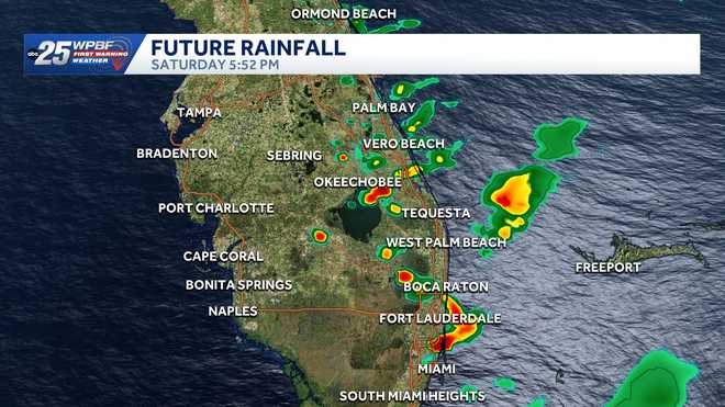South Florida faces days of heavy rain and storms this weekend