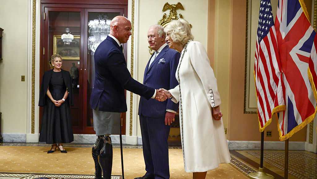Florida Rep. Mast meets King Charles, Queen Camilla in ...
