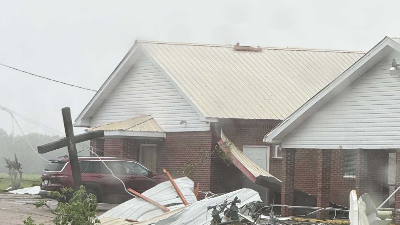 Mississippi church destroyed in violent tornadoes. See the heartbreaking photos