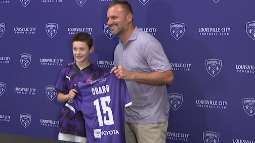 LouCity signs Norton Children's patient to 1-day contract
