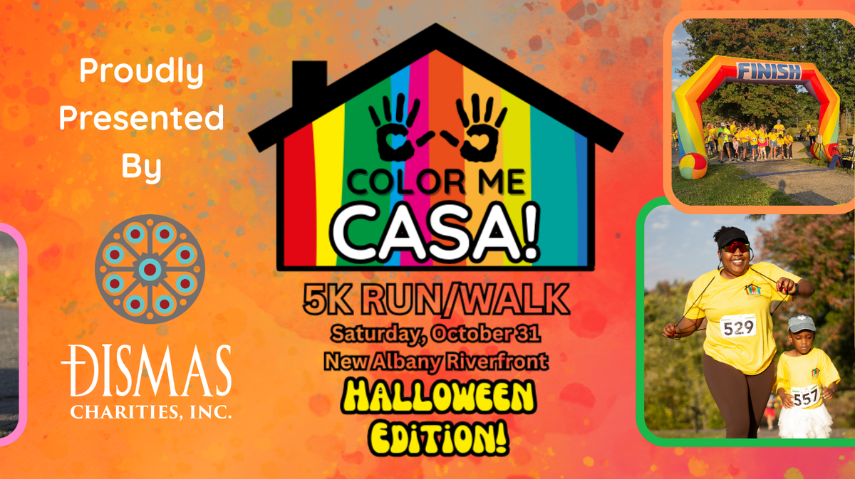 Color Me CASA! 5K returns to New Albany Riverfront on Halloween