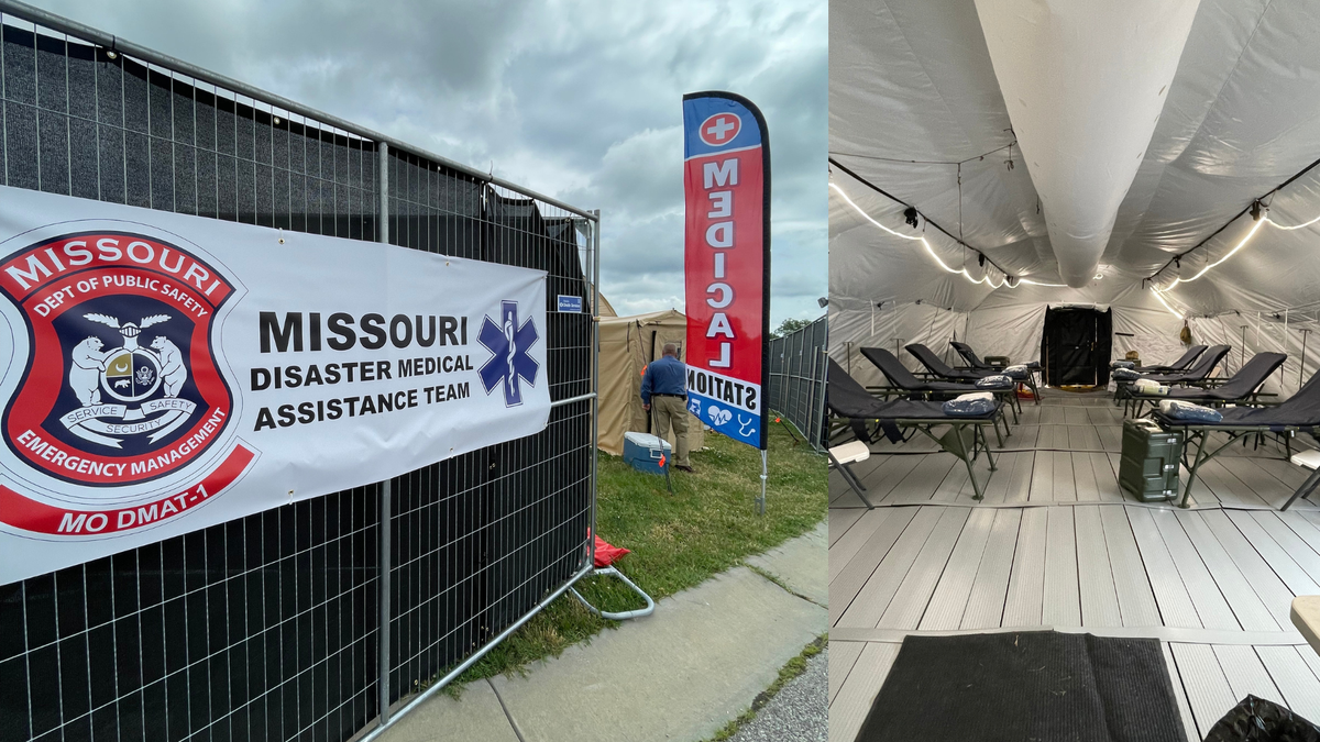 Mobile hospitals set up around Kansas City for World Cup