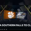 Georgia Southern’s defense holds Clemson to field goals, but Eagles fall 22-7 in South Carolina