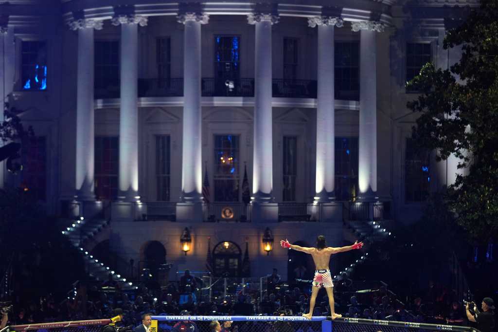 White House hosts UFC event as Trump celebrates 80th birthday amid Freedom 250 festivities