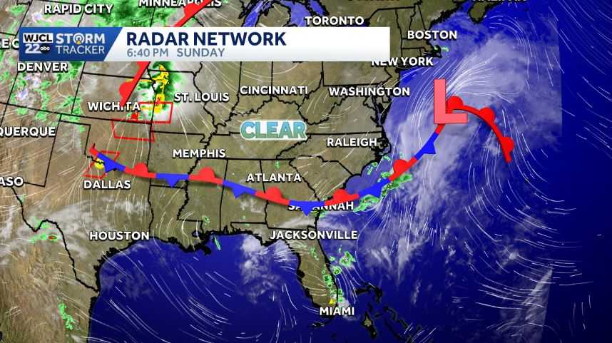 Slight cooldown and more rain chances in the forecast for Southeast GA ...