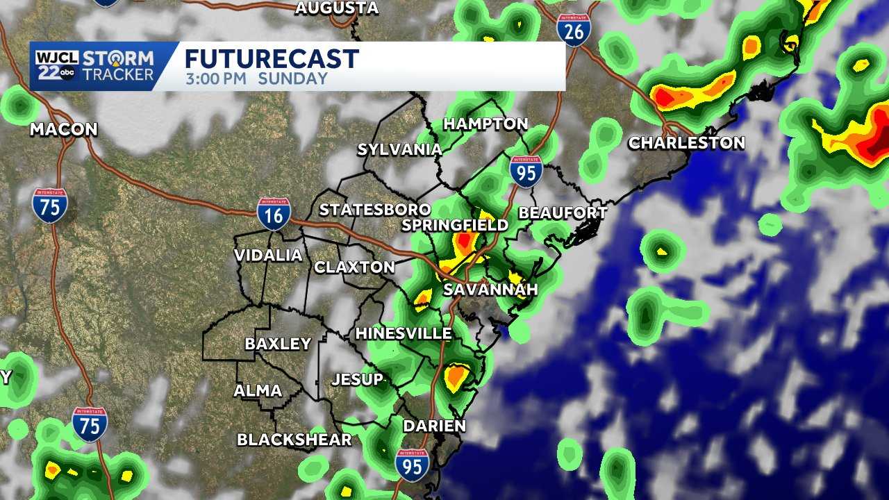Savannah: Tracking thunderstorms - WJCL
