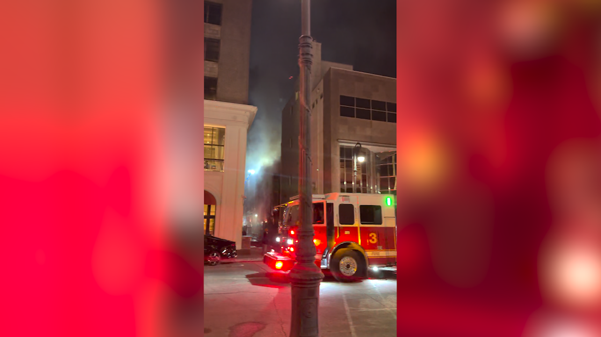 Video: Early morning structure fire on Broughton Street prompts hotel evacuations