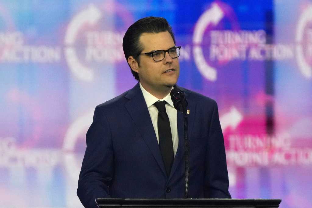 Lawsuit by 2 women accuses ex-Florida Rep. Matt Gaetz of sex trafficking