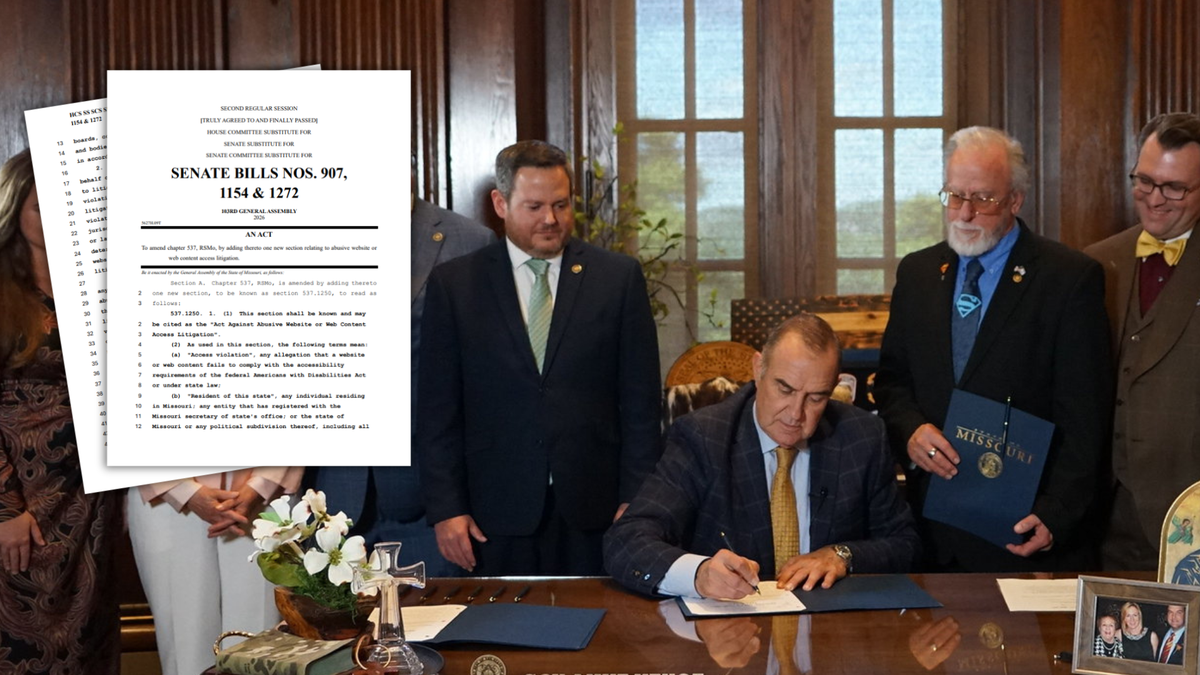 New Missouri law aims to protect small businesses from 'sue-and-settle' cases