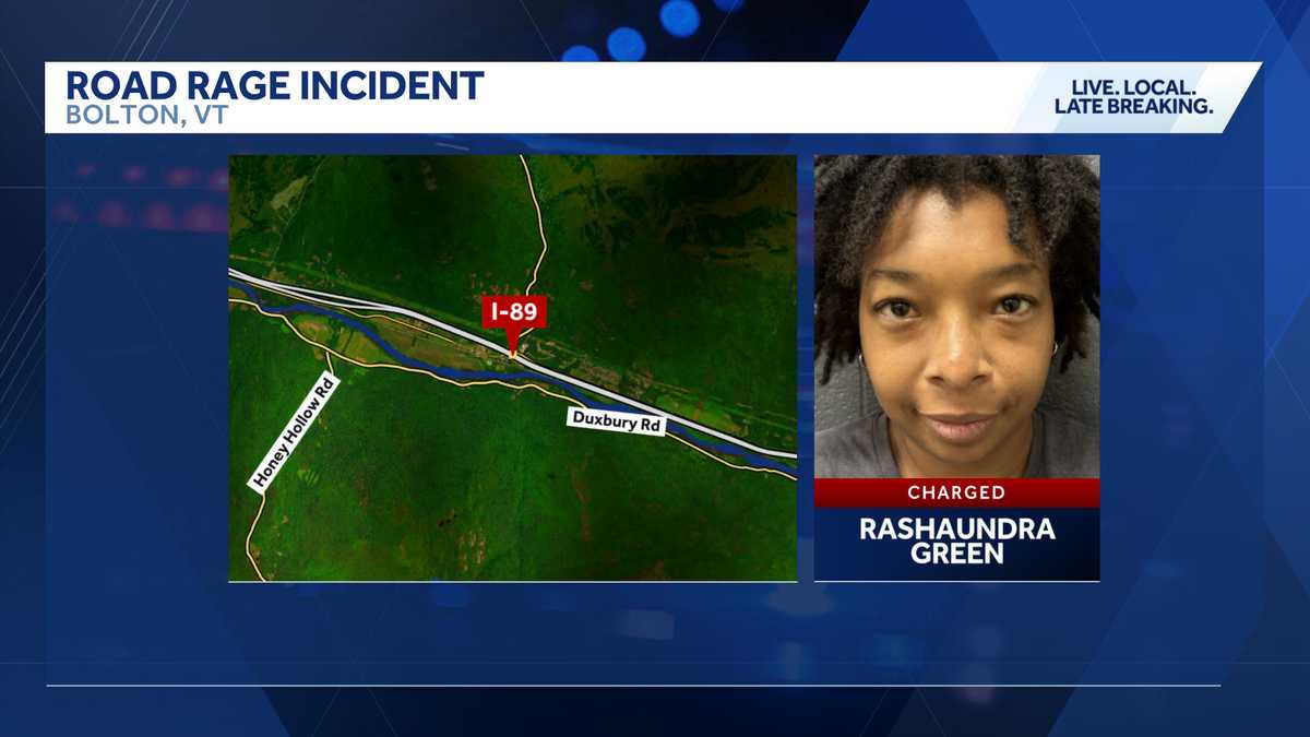 Mississippi woman arrested, accused of pointing loaded gun at driver on Vermont highway