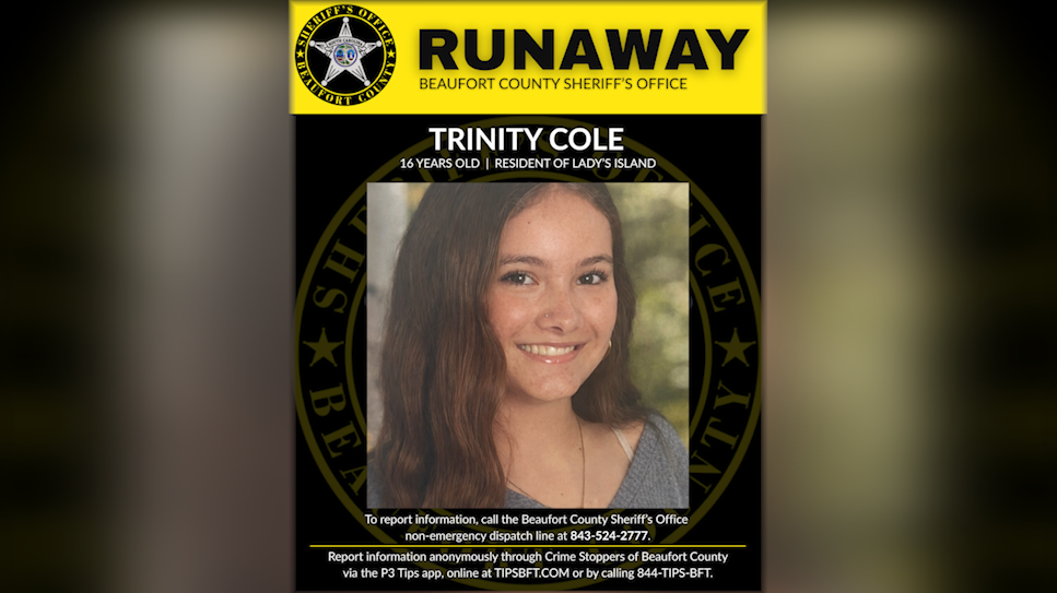 Missing Beaufort County teen: Authorities seeking public's help