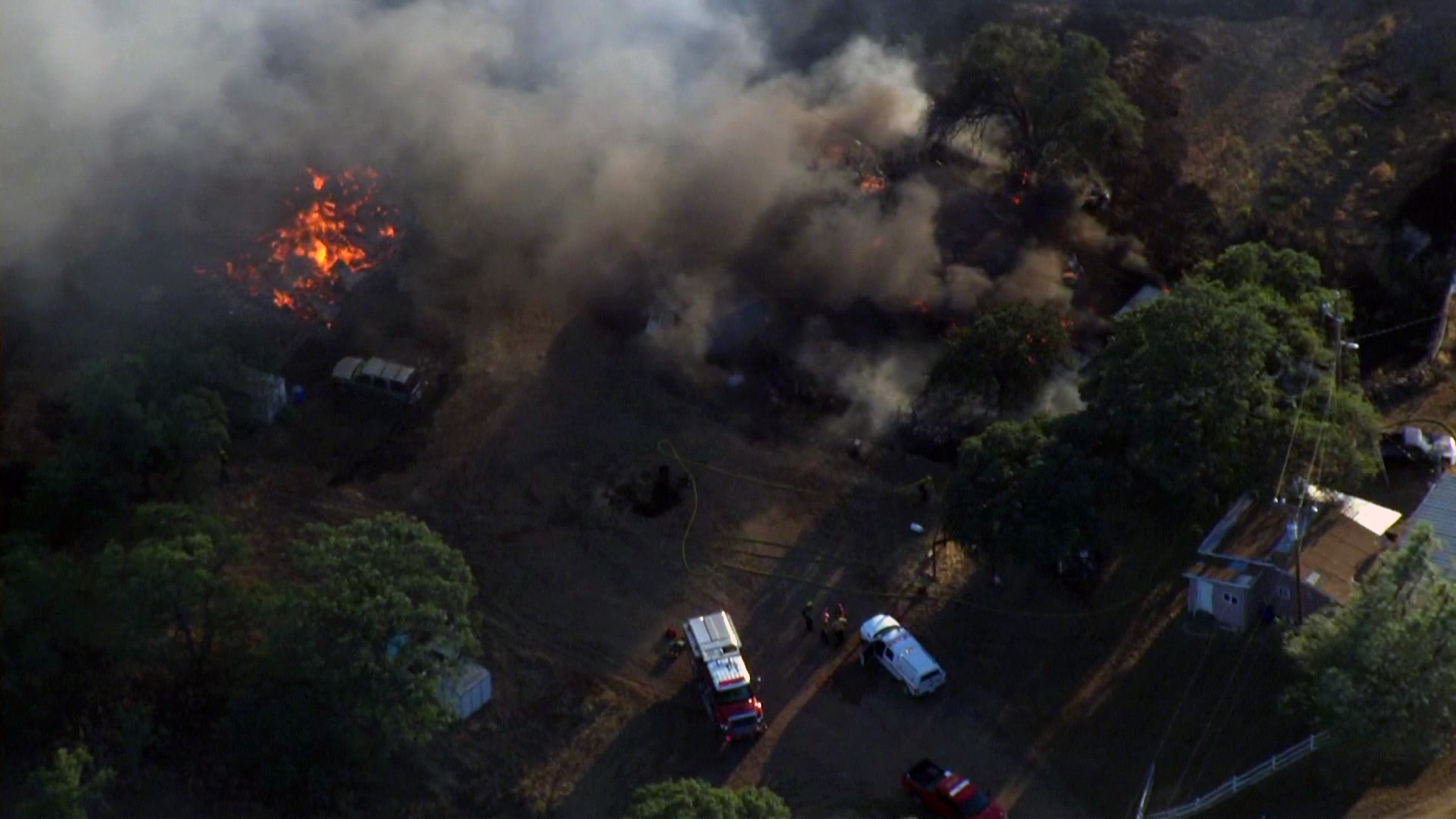 Turkey Fire: Evacuation orders, warnings lifted