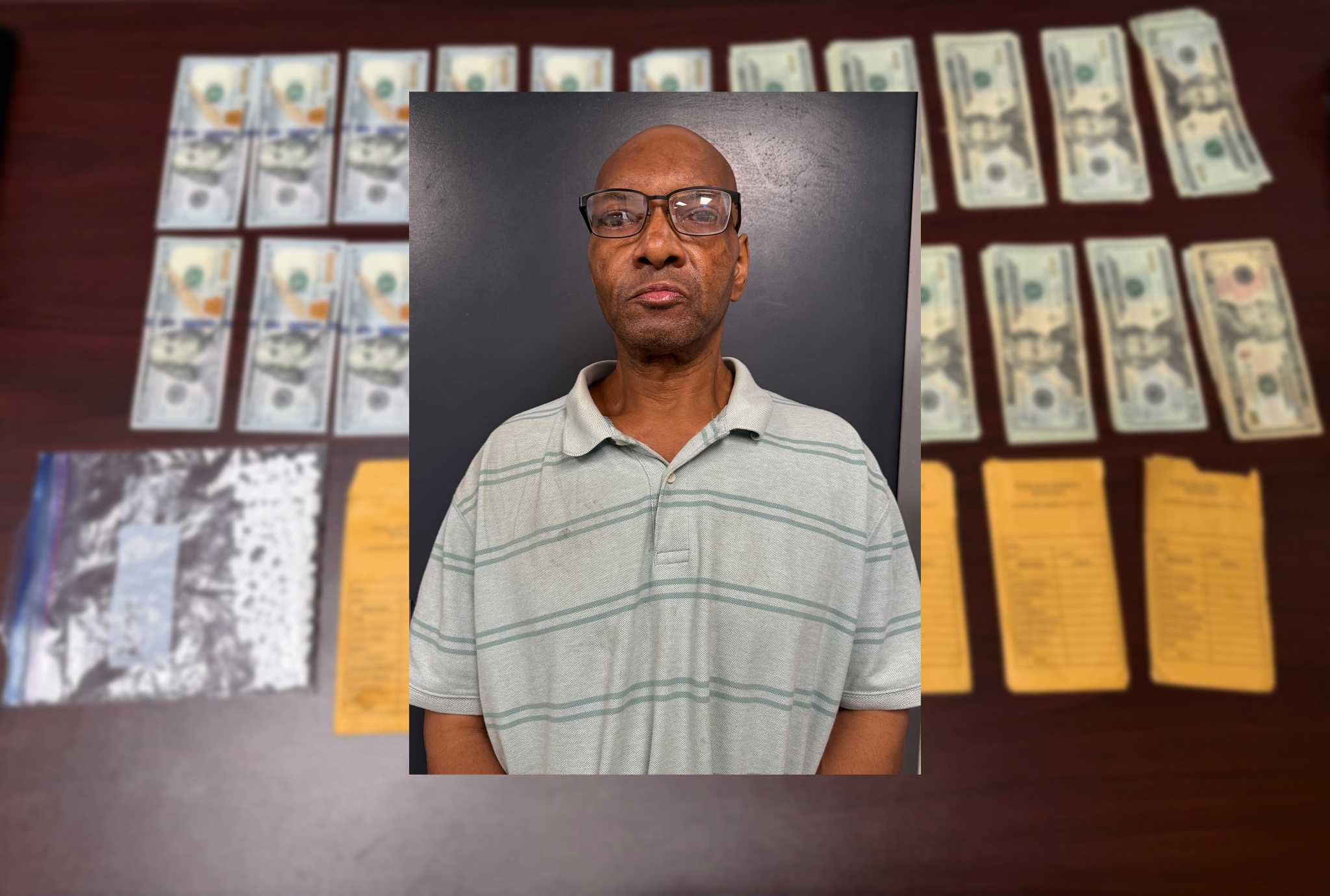 Suspect tries to destroy drug paraphernalia by crushing it with his teeth, police say