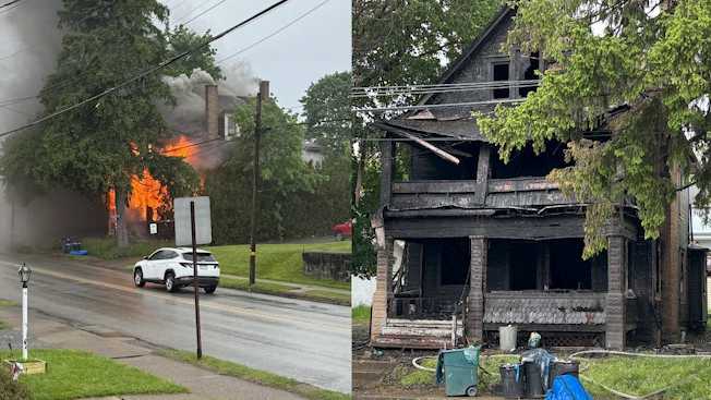 Home charred, left damaged after fire rips through in Butler County