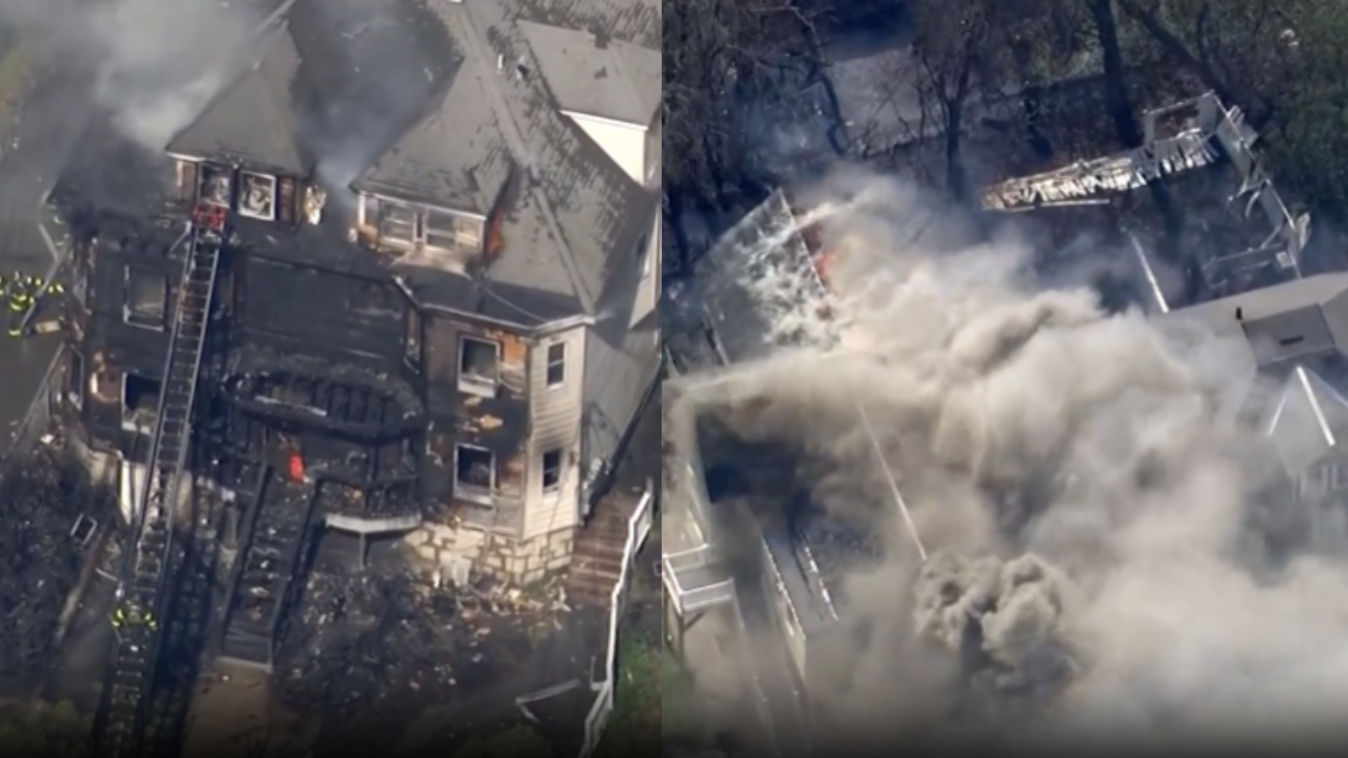 'A very dry day': At least 5 buildings catch fire in string of Lowell house blazes