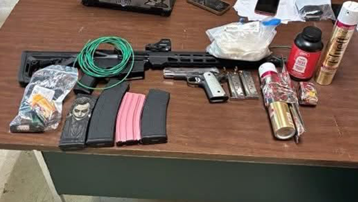 Oklahoma trooper seizes active pipe bomb, rifle during traffic stop