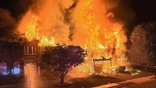 2-alarm gas fire in Boonsboro destroys home, leaving 8 people displaced