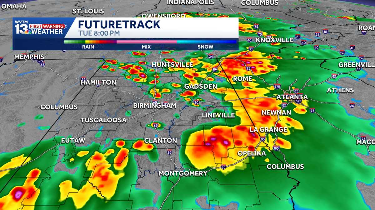 First Warning Impact Days: Rounds of heavy storms move through this weekend into next week
