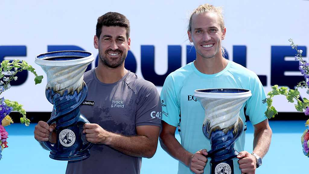 Brazilian duo Rafael Matos and Orlando Luz win the Cincinnati Open in men's doubles