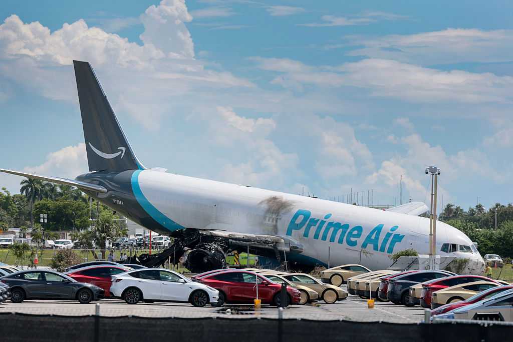 Widow files wrongful death lawsuit after Amazon cargo plane crash in Miami