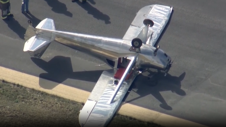 Pilot suffers minor injuries after plane overturns on runway at Cape Cod airport