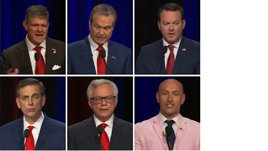 Georgia GOP gubernatorial candidates clash in Atlanta debate