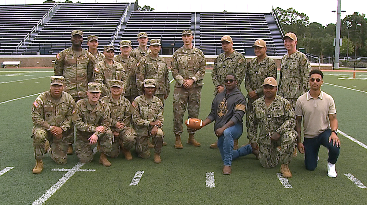 Army-Navy rivalry comes to Coastal Empire for Halloween flag football game