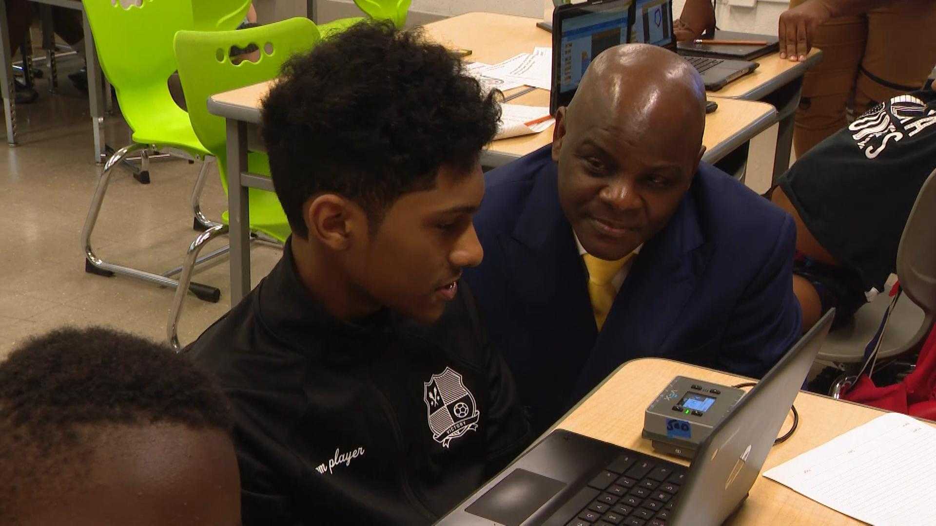wbaltv.com - Breana Ross - New Baltimore schools CEO focuses on attendance and test scores
