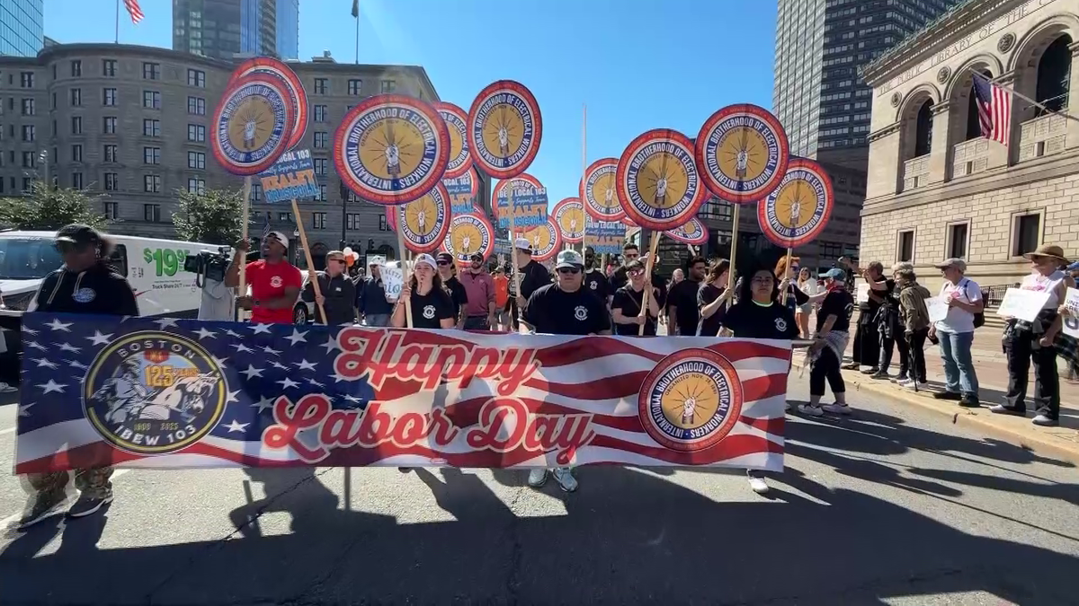 Boston Labor Day rally replaces longtime breakfast with parade