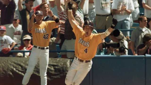 WATCH NOW: LSU legend Warren Morris talks historic walk-off home run against Miami 30 years ago