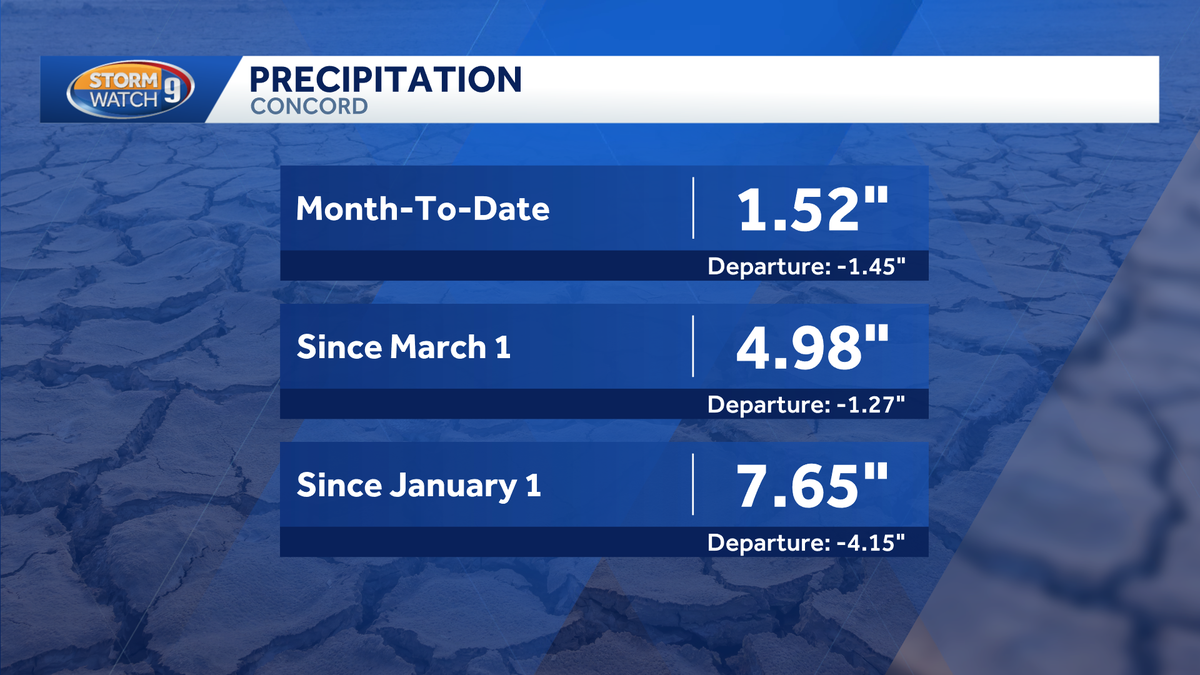 Much-needed rain expected to ease fire danger, high pollen in New Hampshire