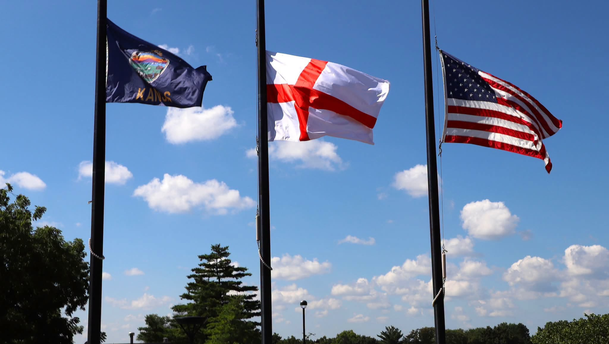 Prairie Village flies England's flag as hometown team prepares for World Cup semifinal