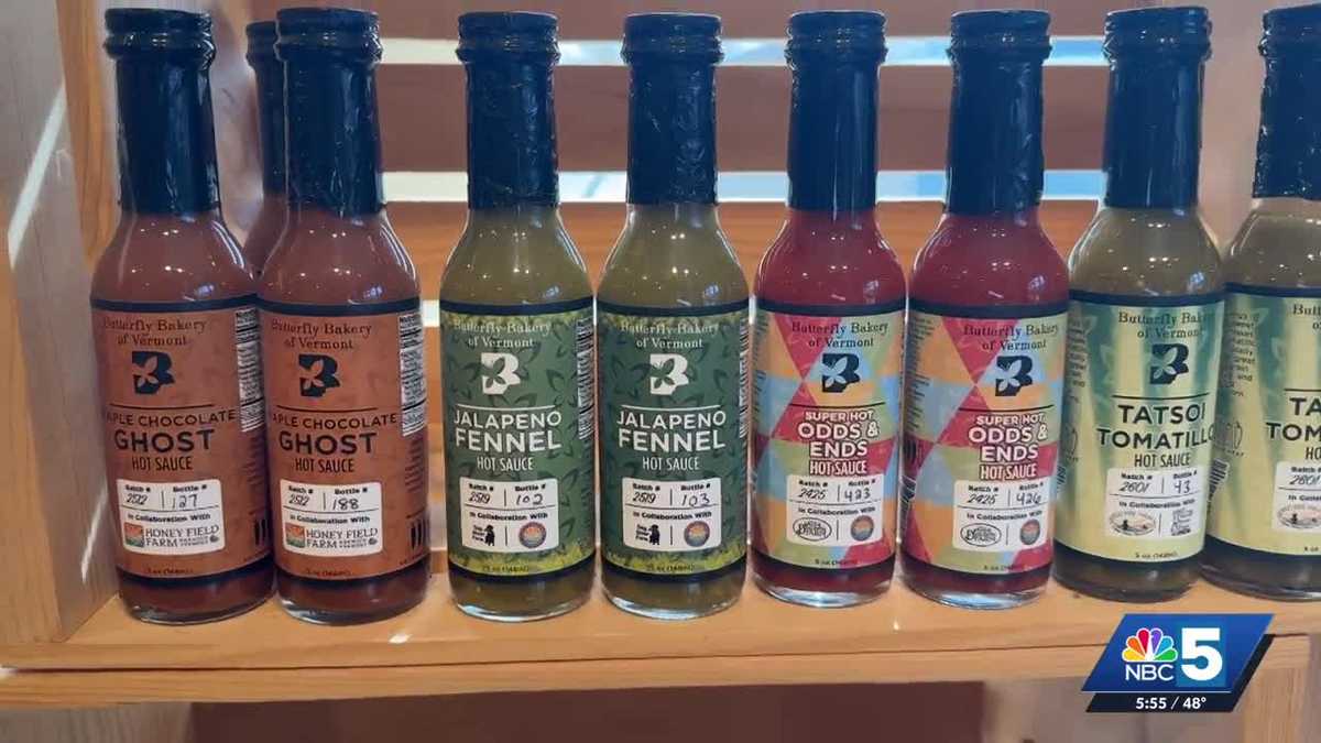Vermont bakery’s hot sauce goes viral for community-grown ingredients and celebrity spotlight