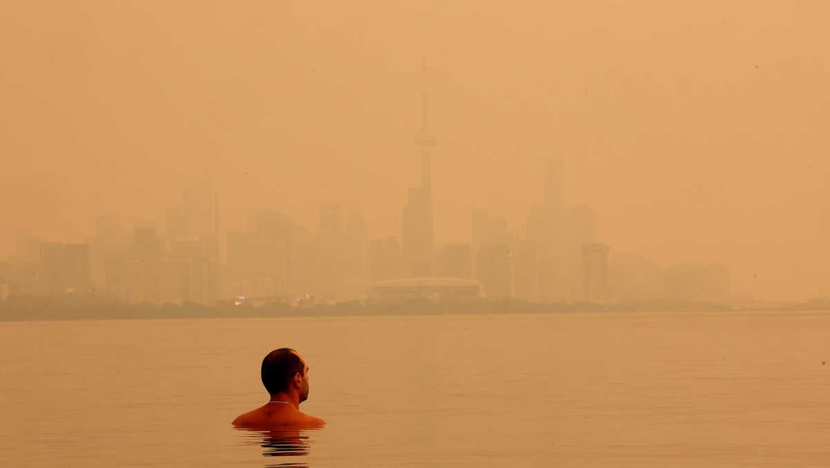 Wildfire smoke is driving terrible air quality in major cities, but relief is coming
