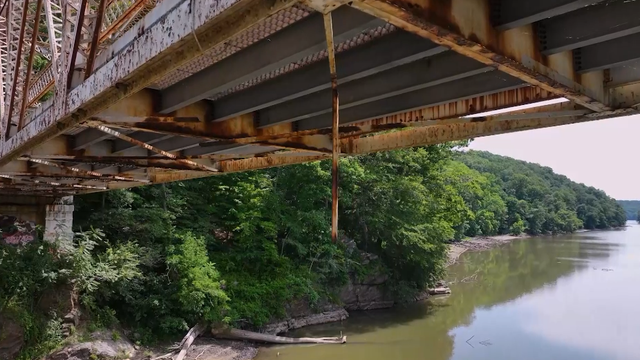 Aging Warren Road Bridge rated poor for years; dangling steel sparks safety concerns | Investigates