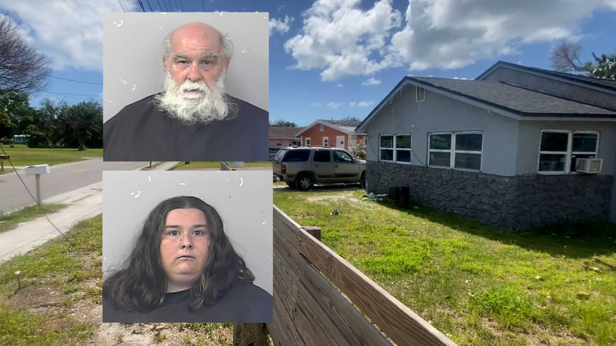 Police find woman in diaper, man covered in baby oil in home where children appeared unbathed