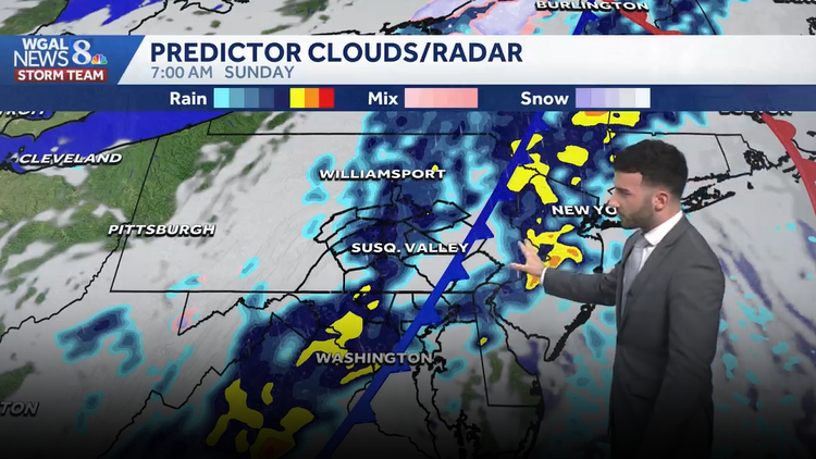 Scattered showers tonight into tomorrow AM; cool down coming for south ...