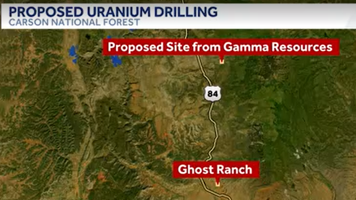 Sen. Lujan opposes mining uranium in Chama Watershed